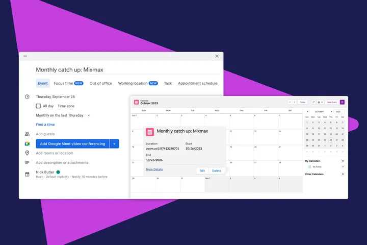 Sync Your Recurring Meetings