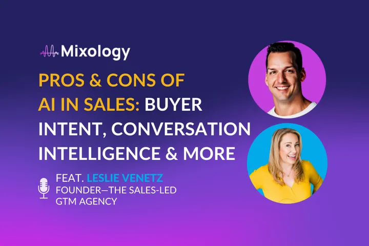 How to use AI in sales the right way feat. Leslie Venetz