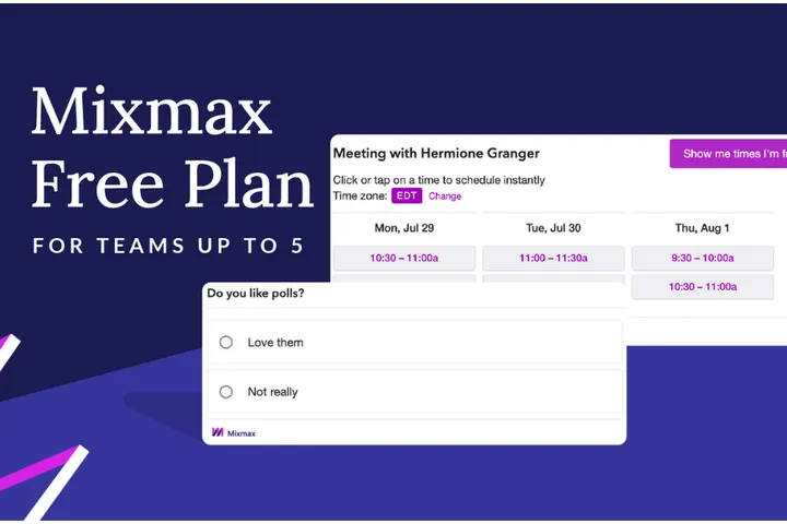 New Mixmax Free Plan: Calendaring & Productivity Tools for Small Teams