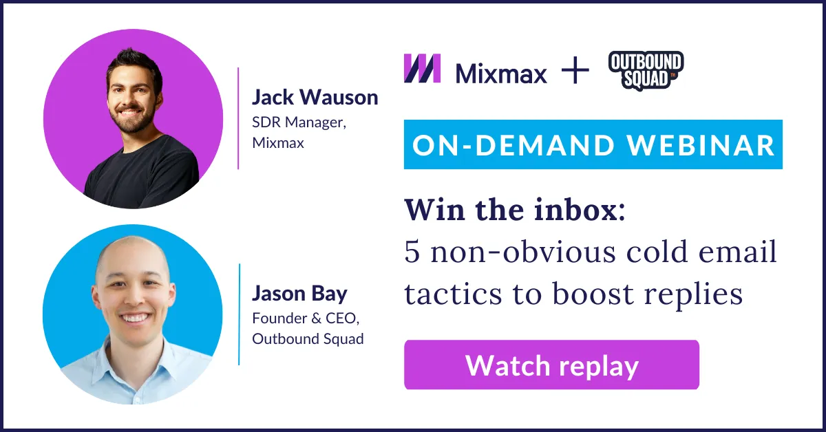 16 Cold Email Best Practices to Boost Replies | Mixmax