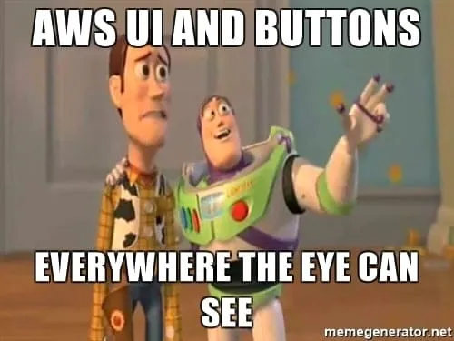 AWS UI everywhere