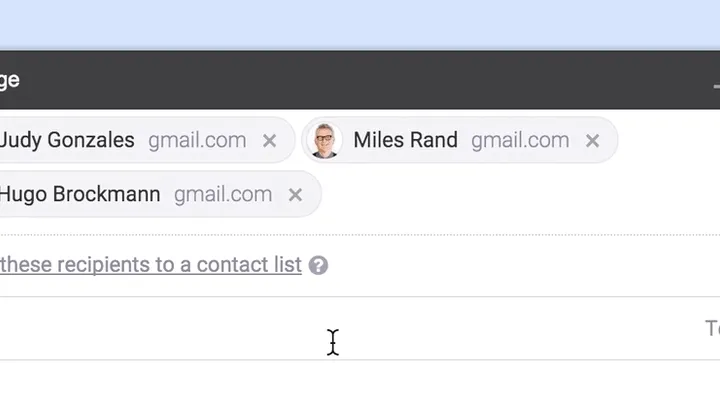 The Fastest Way to Email Groups
