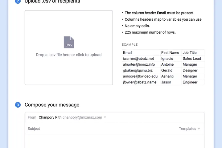 Quick and Easy Mail Merge