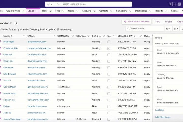 Salesforce Action Buttons