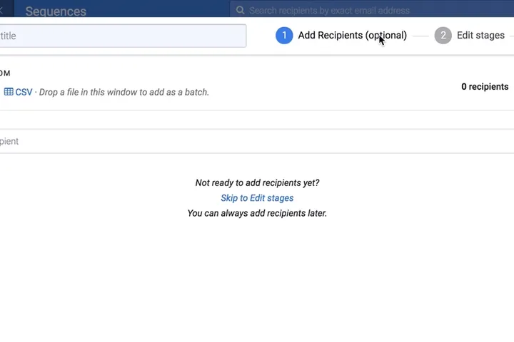 Sales Email Sequences Made Easy
