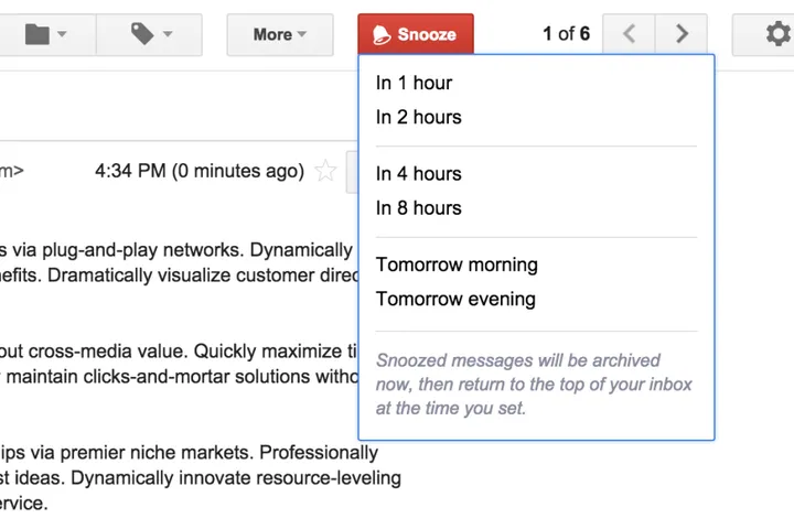Achieve Inbox Zero Faster with Mixmax Snooze