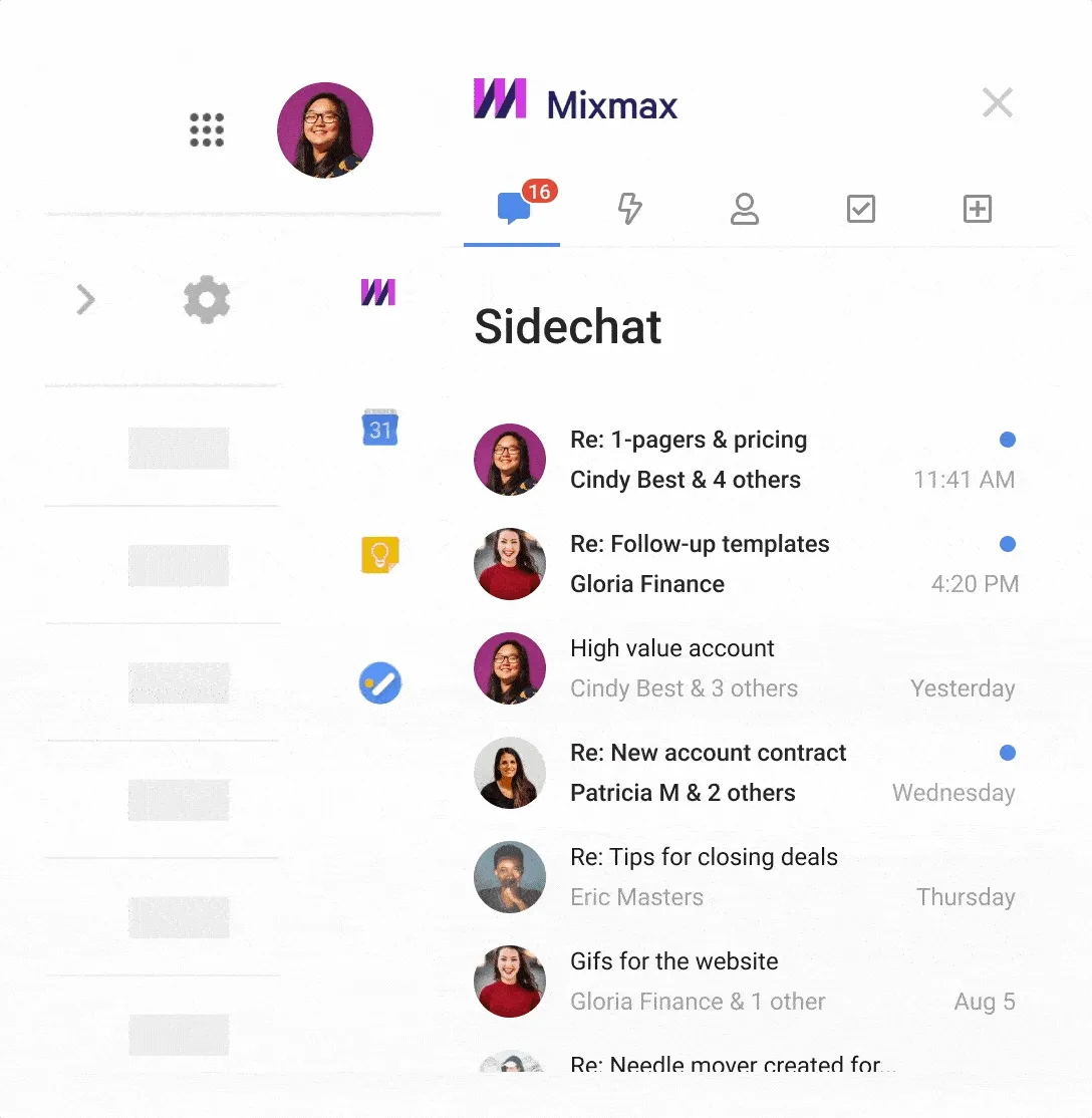 email side chat email side chat