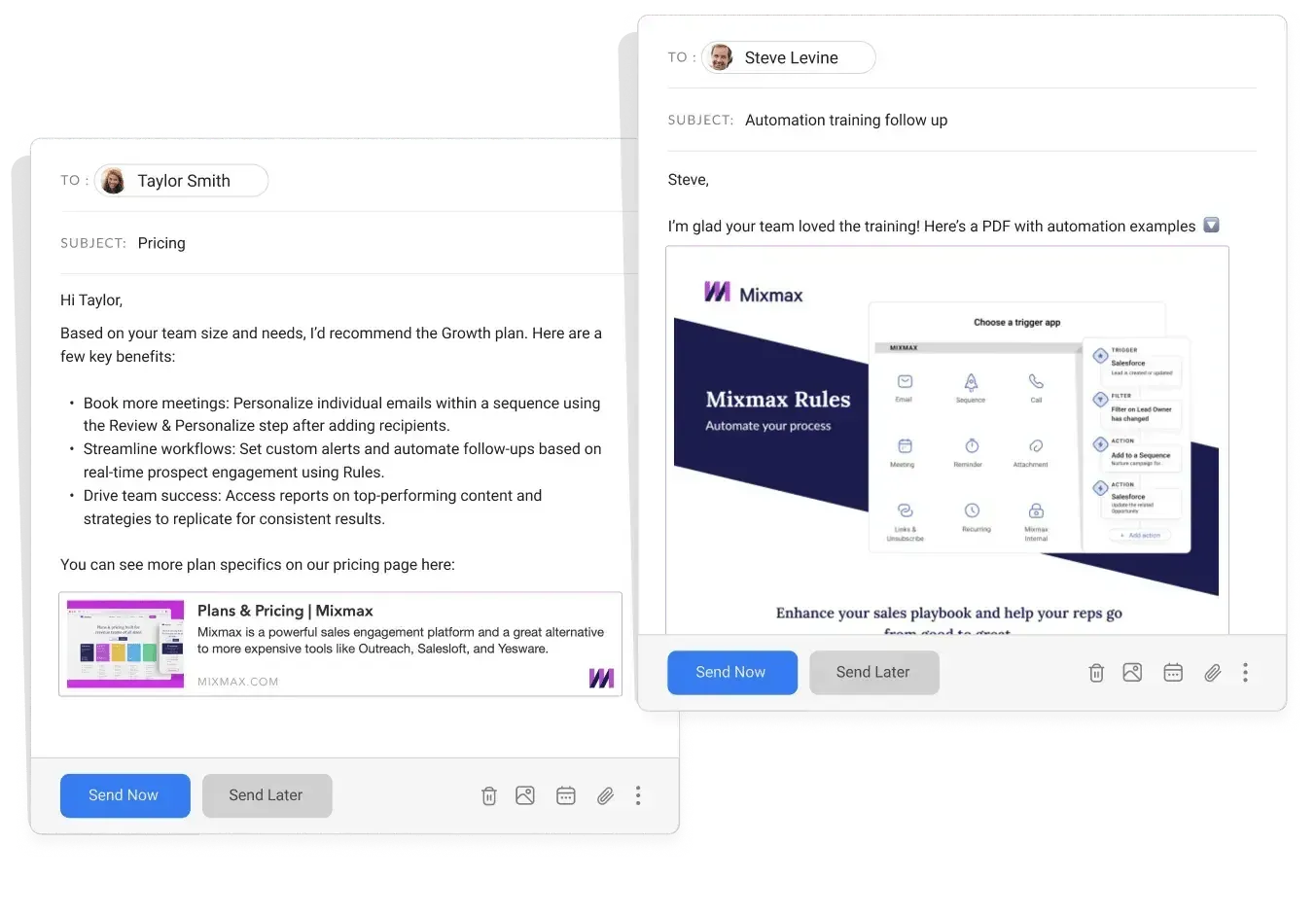 Email enhancements (Link preview & PDF preview)