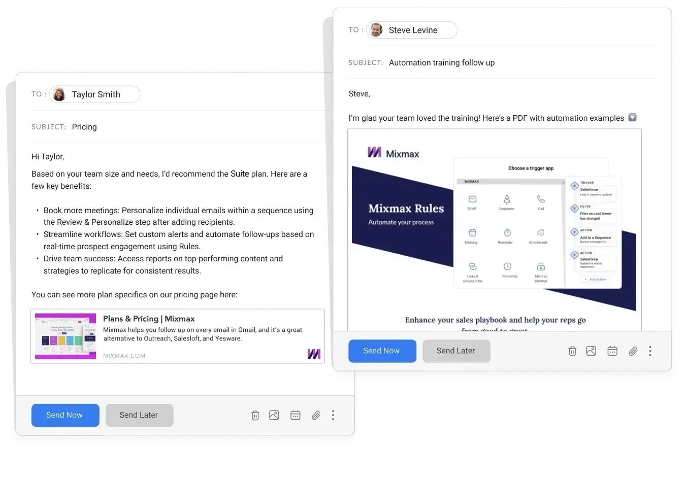 Email enhancements (Link preview & PDF preview)
