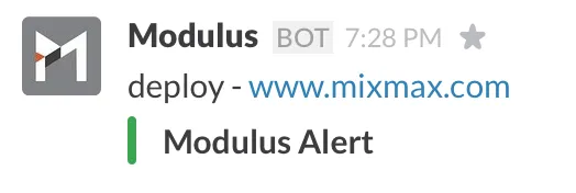 Slack Message