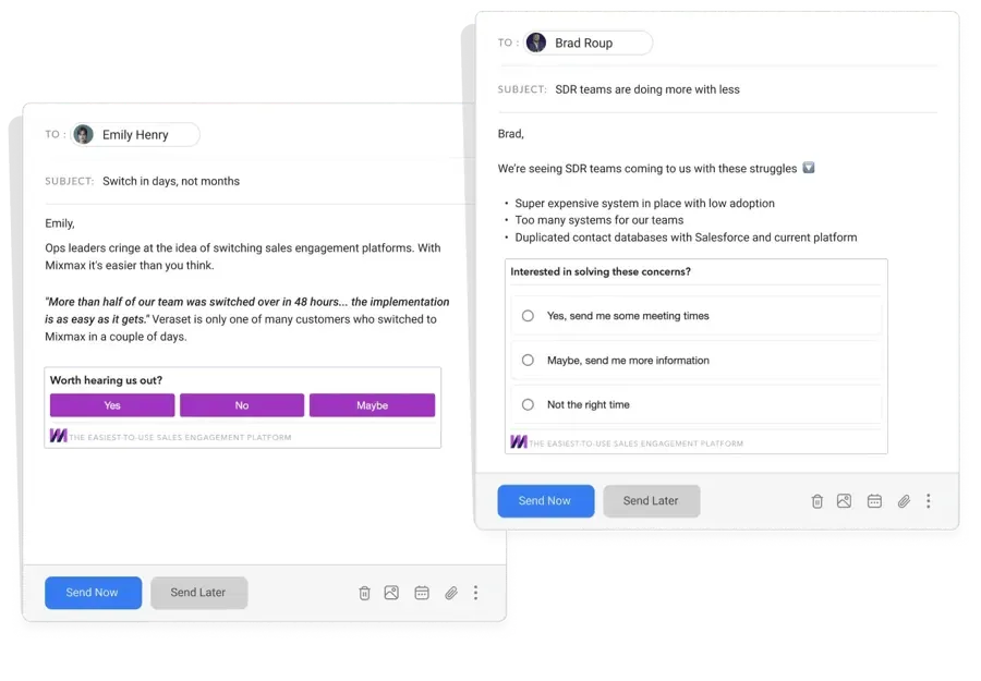 Email enhancements — Yes/No questions and polls inside Gmail