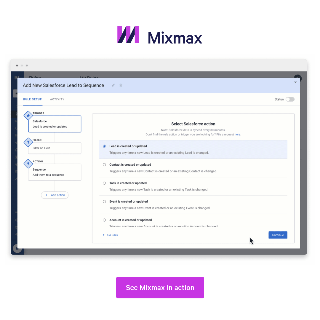 Mixmax Sales Automation