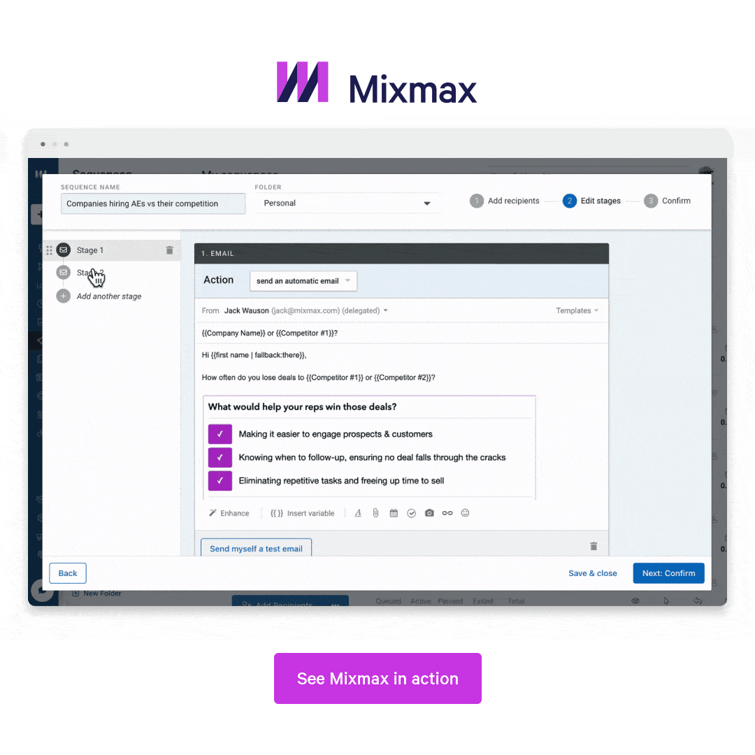 Mixmax Sequences