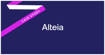 Alteia case study with Mixmax