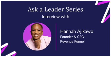 Mixmax interview with Hannah Ajikawo Founder Revenue Funnel