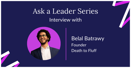 Mixmax interview with Belal Batrawy founder of Death to Fluff 