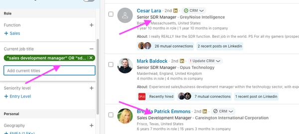 Boolean Search LinkedIn