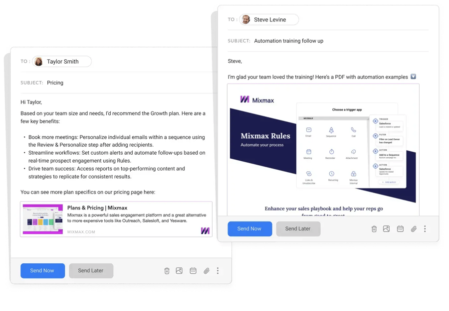 Email enhancements (Link preview & PDF preview)