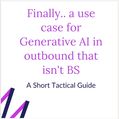 Florin Tatulea generative AI post