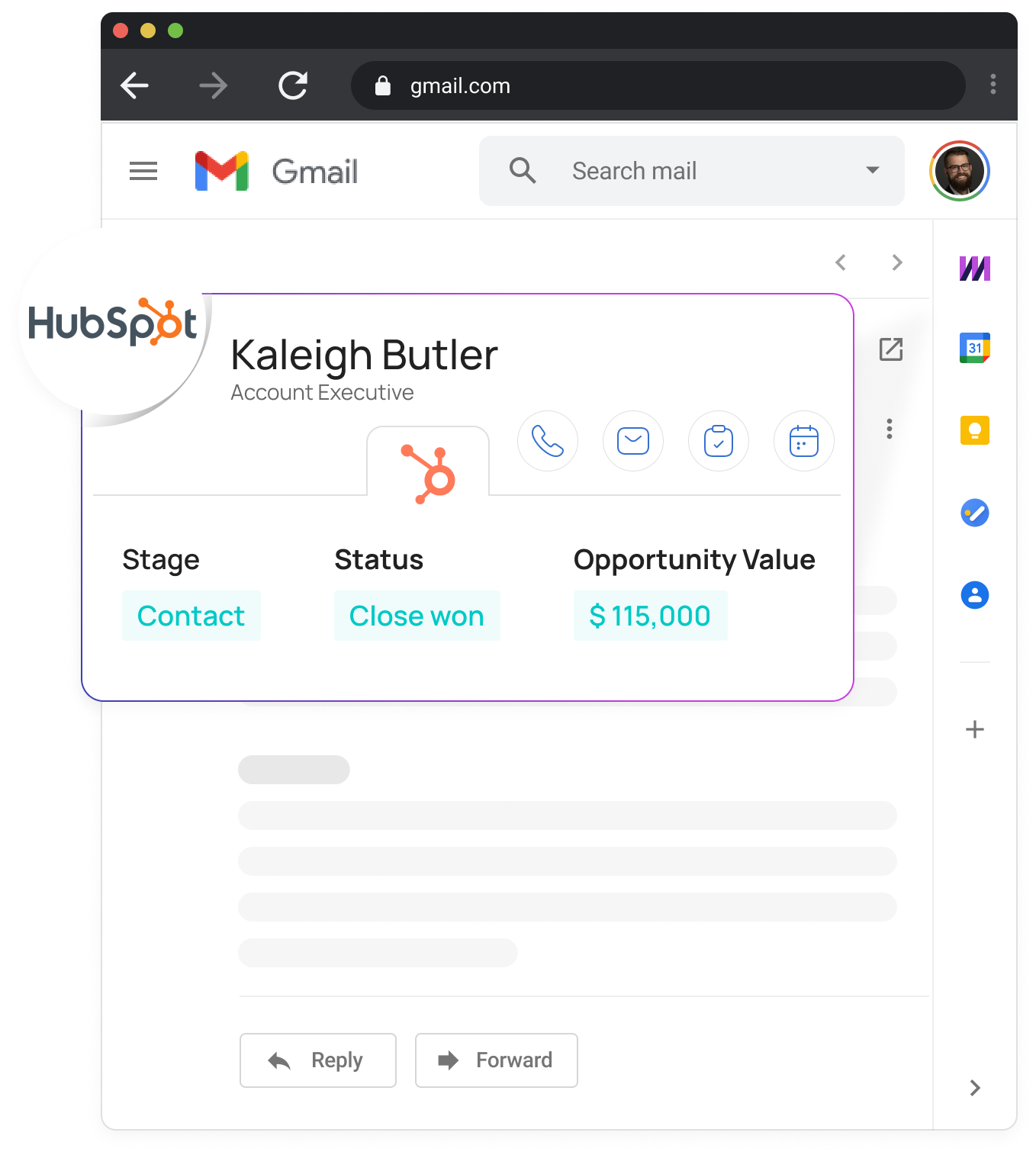 Hubspot header