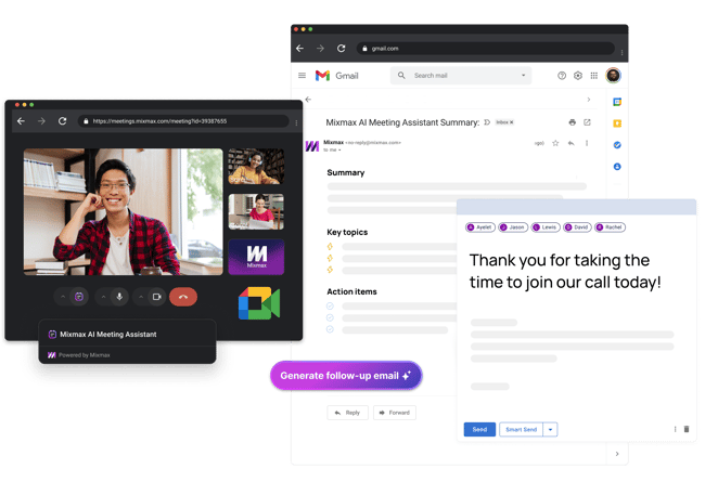 Mixmax AI Meeting Assistant