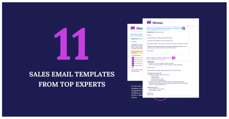 11 Sales Email Templates & Frameworks From Top Sales Pros