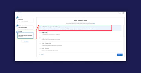 Salesforce Campaigns Now Available in Mixmax Automation