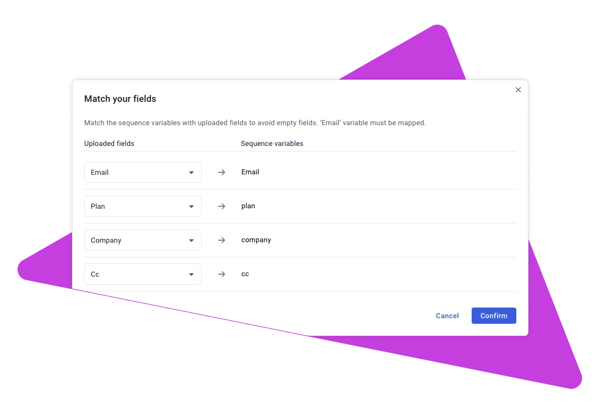 Personalize Sequences Faster with Variable Mapping | Mixmax