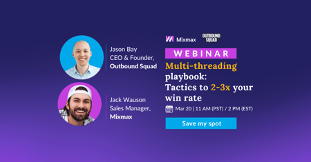 [Playbook] Multi-threading tactics to 2-3x your win rates (feat. Jason Bay)