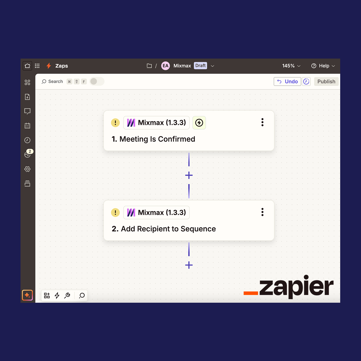 Zapier integration - Video image
