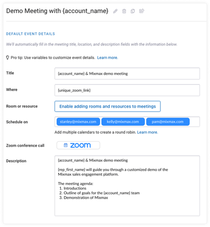 Zoom integrations - Round Robin