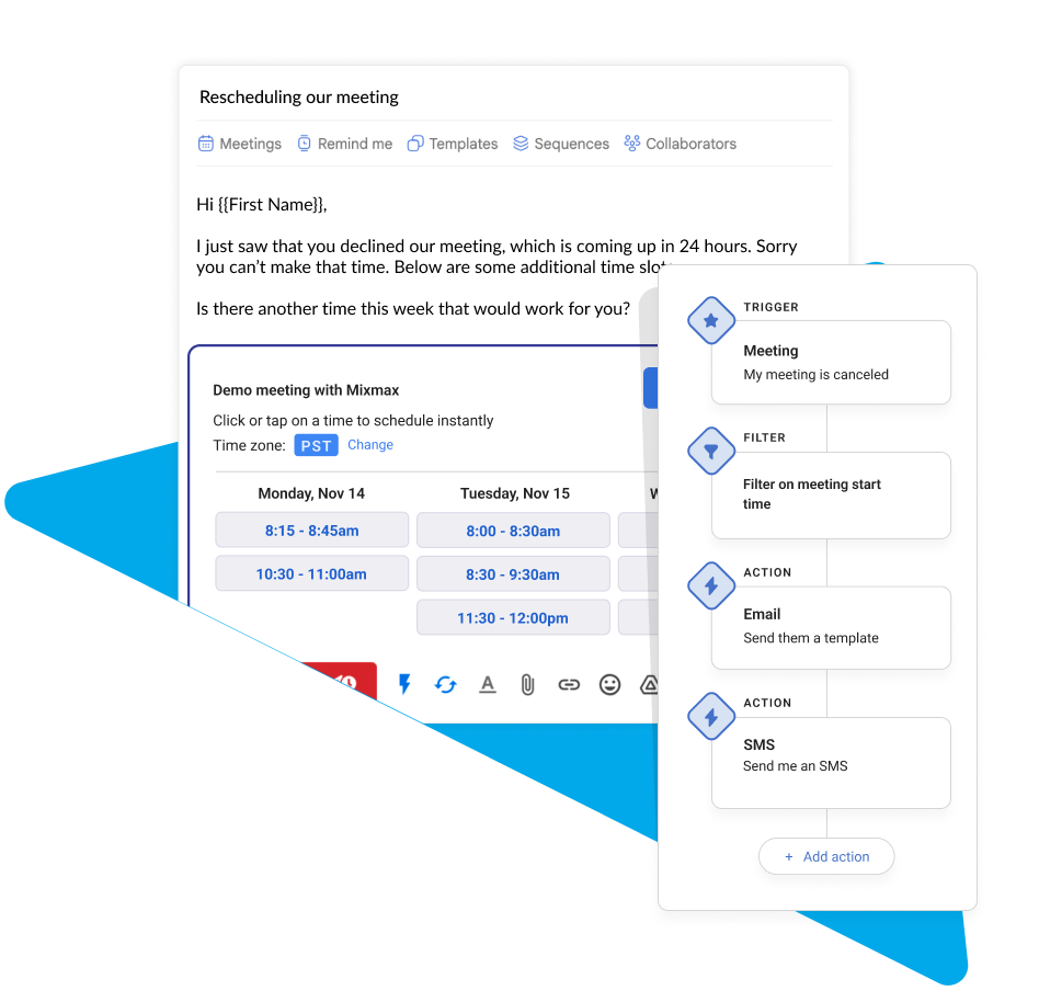 Automatically reschedule meetings