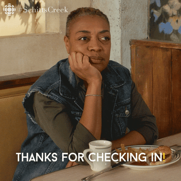 Thanks for Checking In - giphy