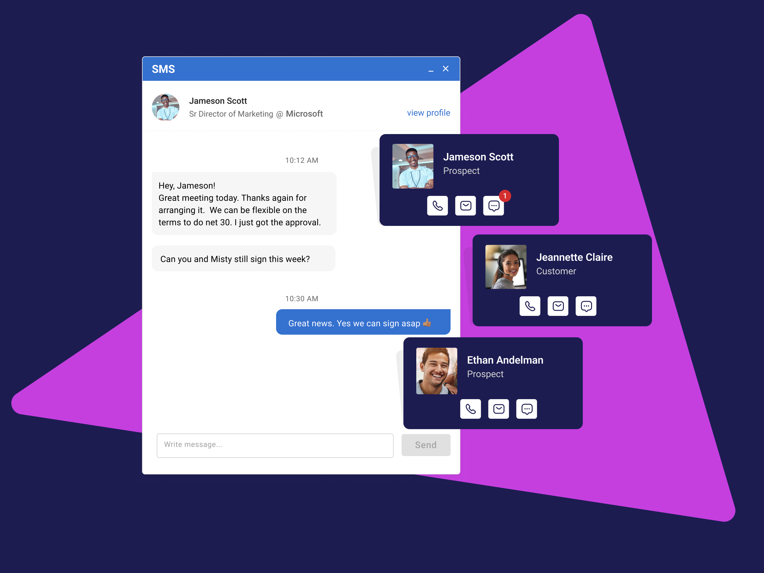 How to Use SMS to Text Your Prospects and Customers in 2025 | Mixmax