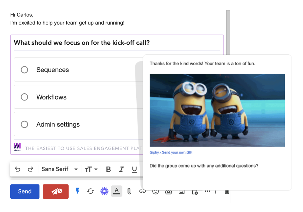 Alternatives to Mixmax