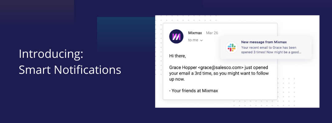 Smart Tracking Reminders & Follow-up Notification | Mixmax