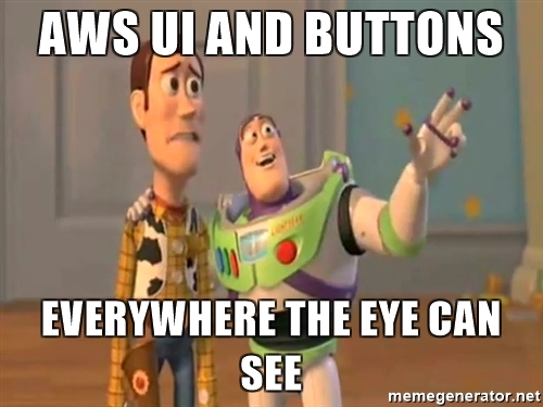 AWS UI everywhere