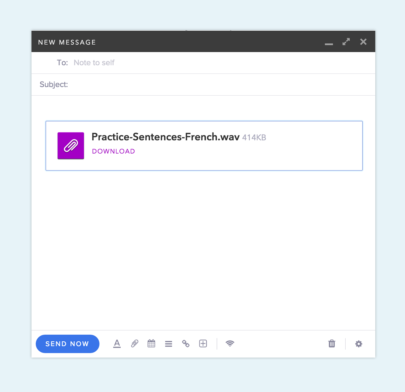 Attachment Preview in Email