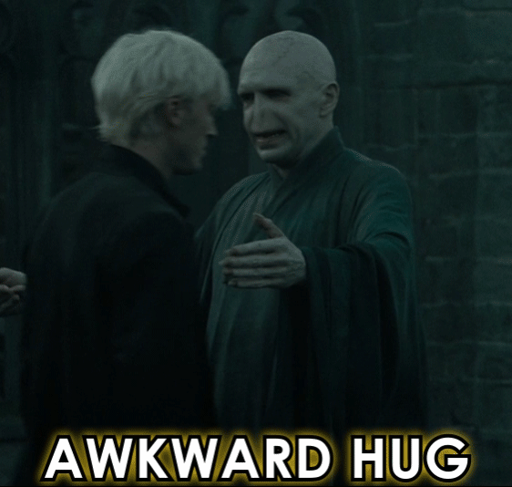 awkward hug awkward hug
