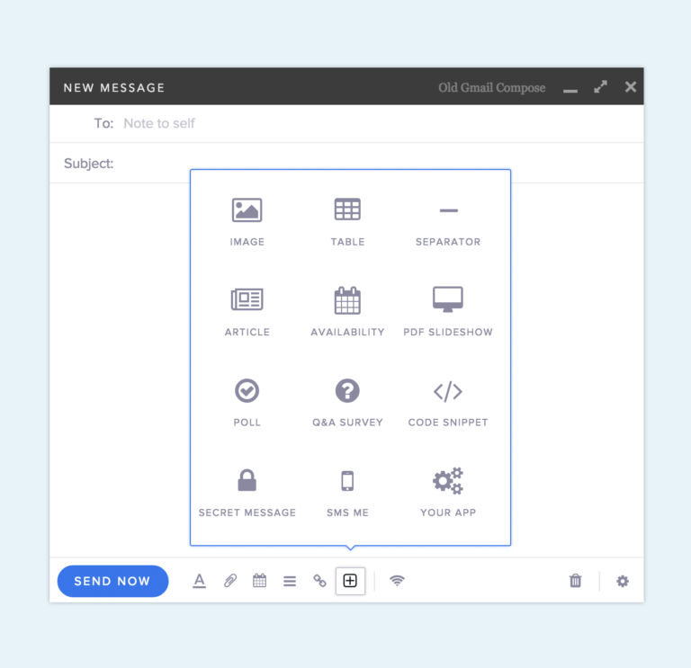 Mixmax instant scheduling