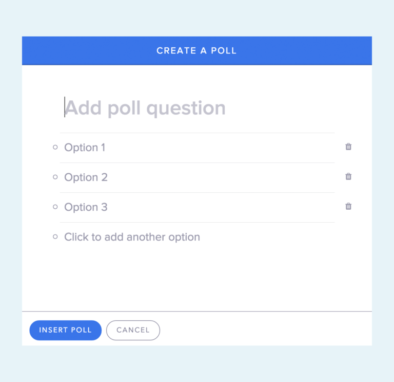 How to create a poll in your gmail