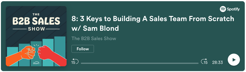 The B2B Sales Show