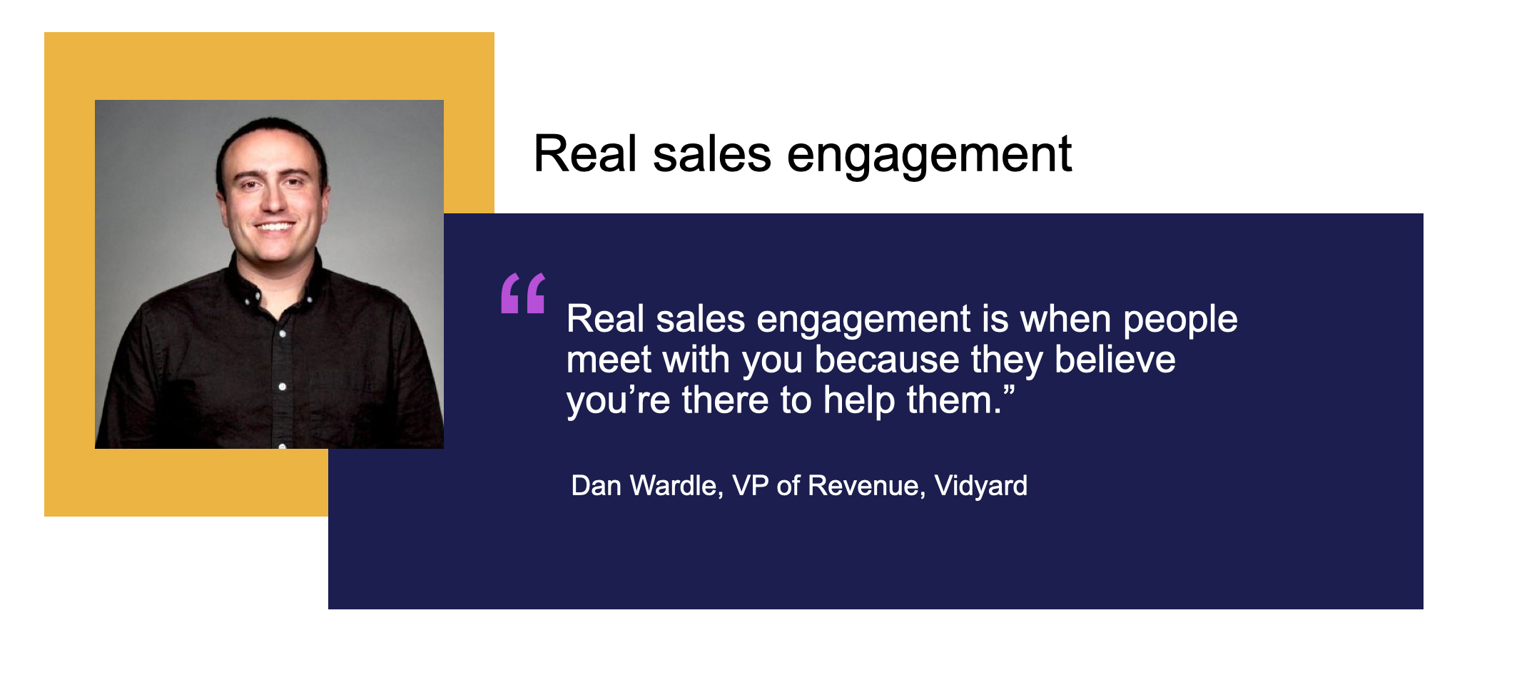 real sales engagement