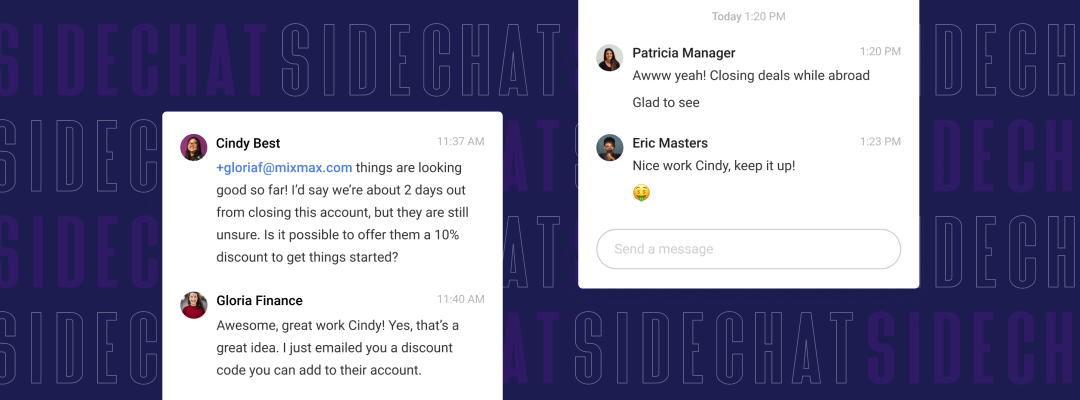 Sidechat Make Collaboration with Your Team Easier | Mixmax