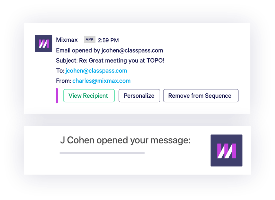 Email & Slack alerts