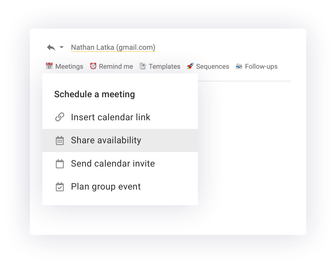 Land more meetings