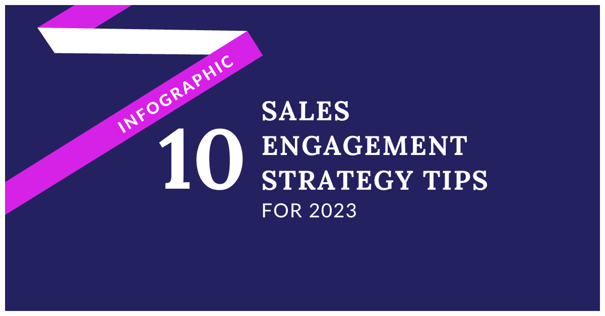 10 Sales Engagement Strategy Tips for 2023 [Infographic] | Mixmax